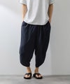 [期間限定価格]NAVY  SARARI レーヨンバルーンパンツ 無地 メンズ商品サムネイル-10