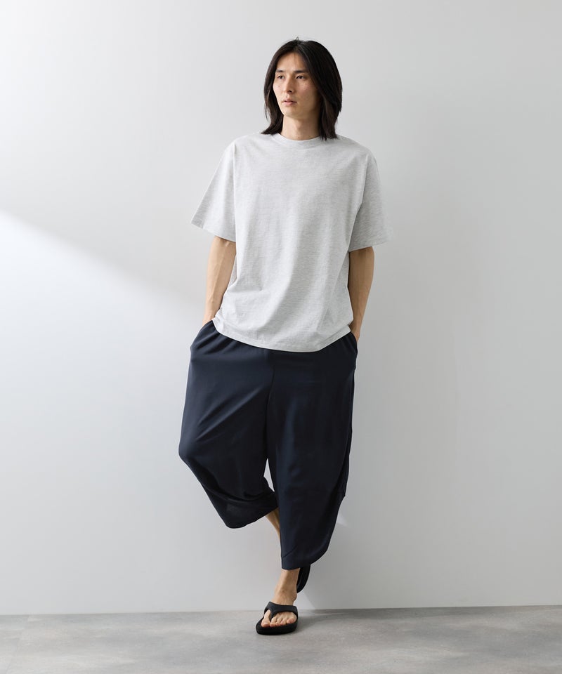 [期間限定価格]NAVY  SARARI レーヨンバルーンパンツ 無地 メンズ商品画像-12