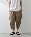 [期間限定価格]NAVY  SARARI レーヨンバルーンパンツ 無地 メンズ商品サムネイル-13