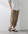 [期間限定価格]NAVY  SARARI レーヨンバルーンパンツ 無地 メンズ商品サムネイル-14