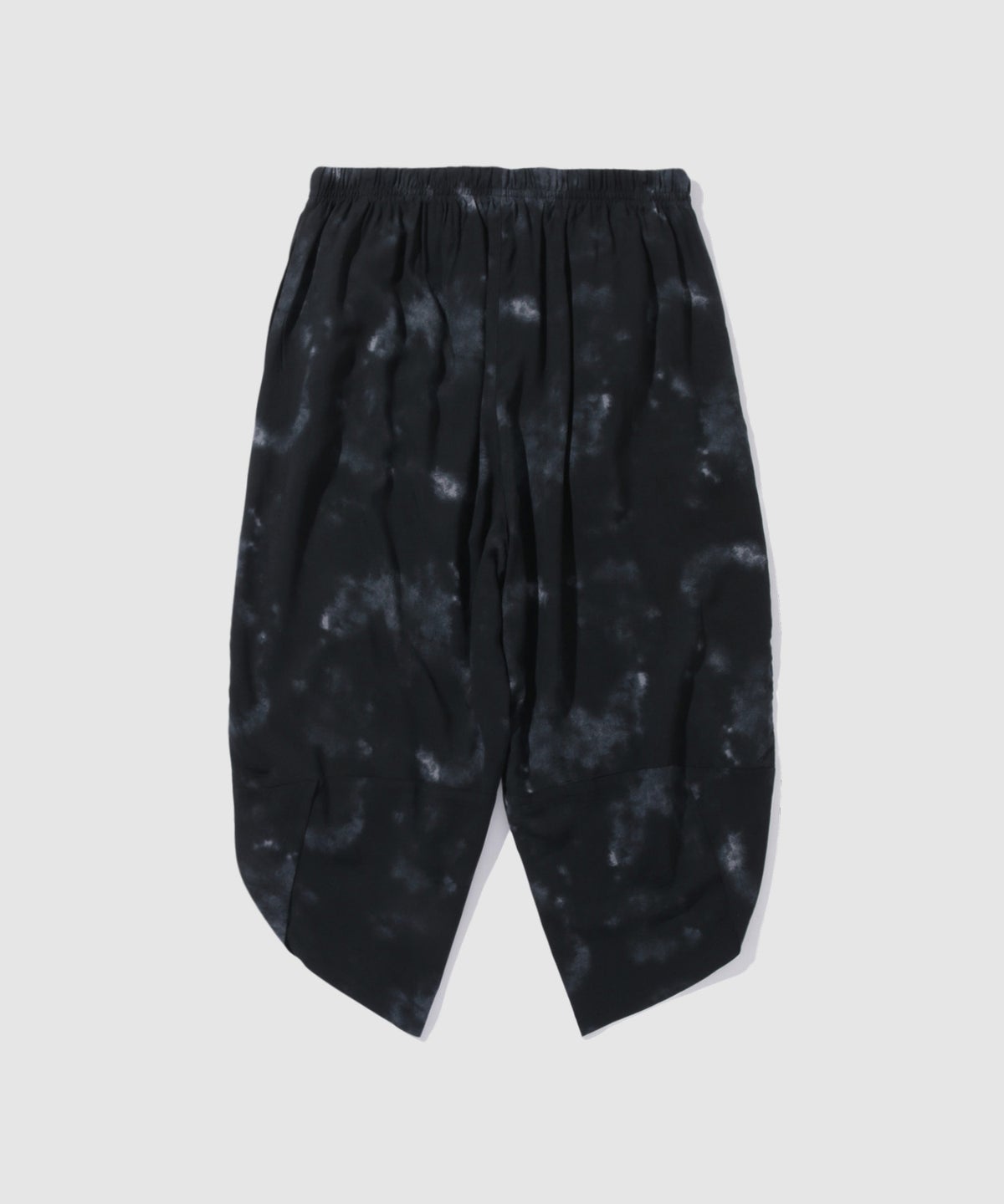 NAVY SARARI レーヨンバルーンパンツ 柄 メンズ