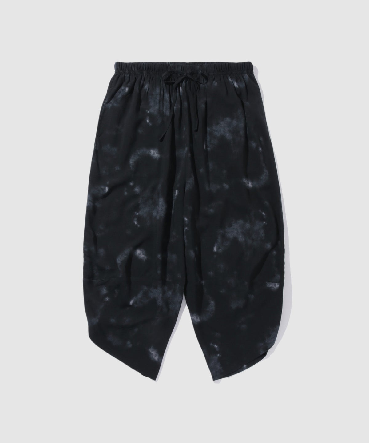 NAVY SARARI レーヨンバルーンパンツ 柄 メンズ