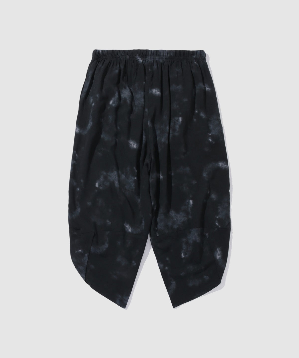 NAVY SARARI レーヨンバルーンパンツ 柄 メンズ