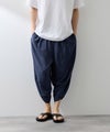 NAVY SARARI レーヨンバルーンパンツ 柄 メンズ商品サムネイル-1
