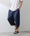 NAVY SARARI レーヨンバルーンパンツ 柄 メンズ商品サムネイル-3