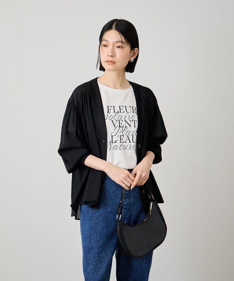 Idnes  シアーシャツカーディガン レディース商品画像-3