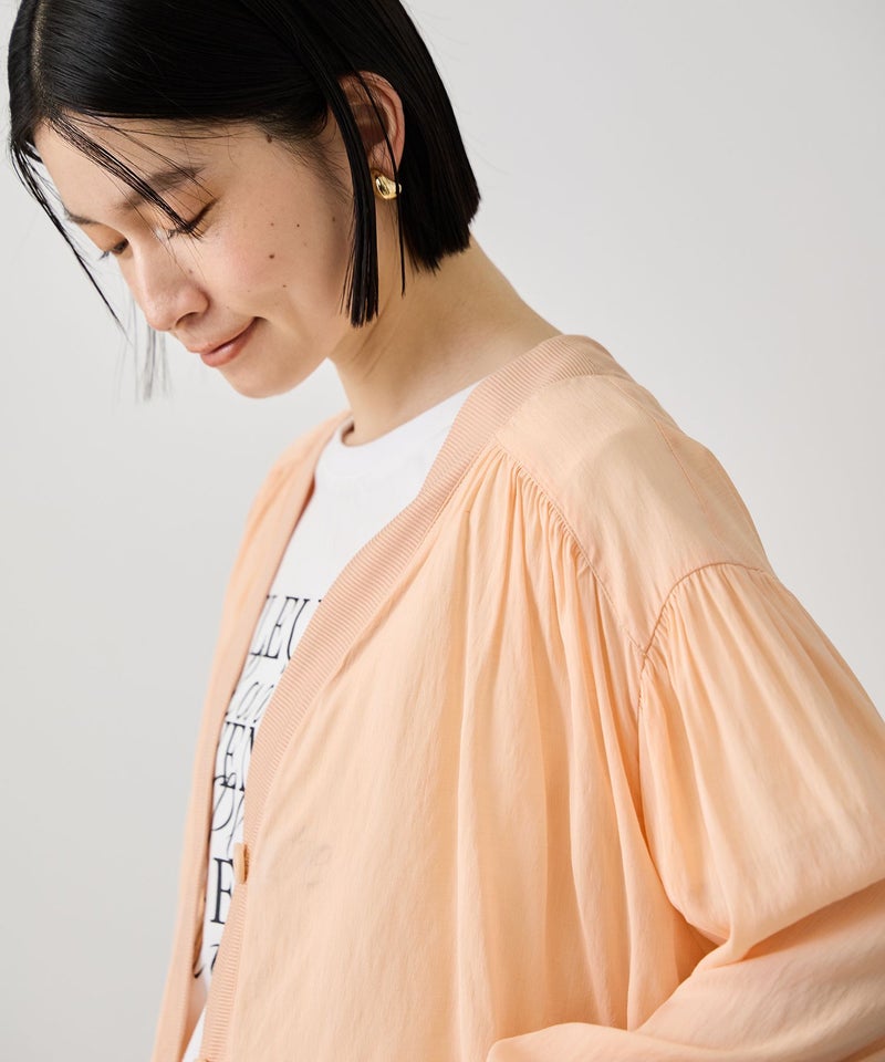 Idnes  シアーシャツカーディガン レディース商品画像-7