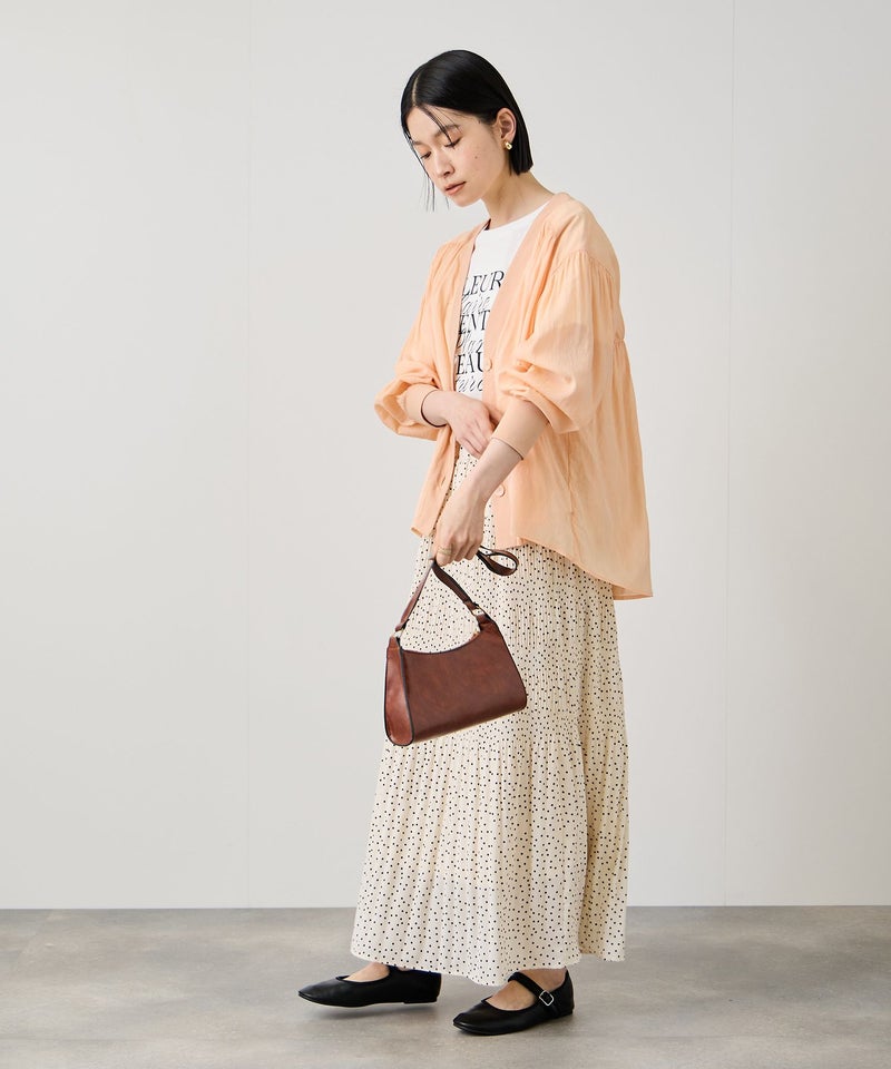 Idnes  シアーシャツカーディガン レディース商品画像-8