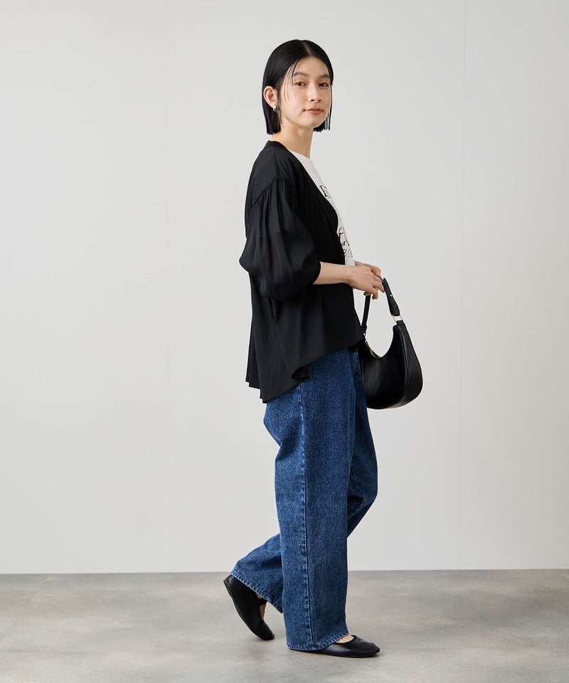 Idnes シアーシャツカーディガン レディース商品画像-15