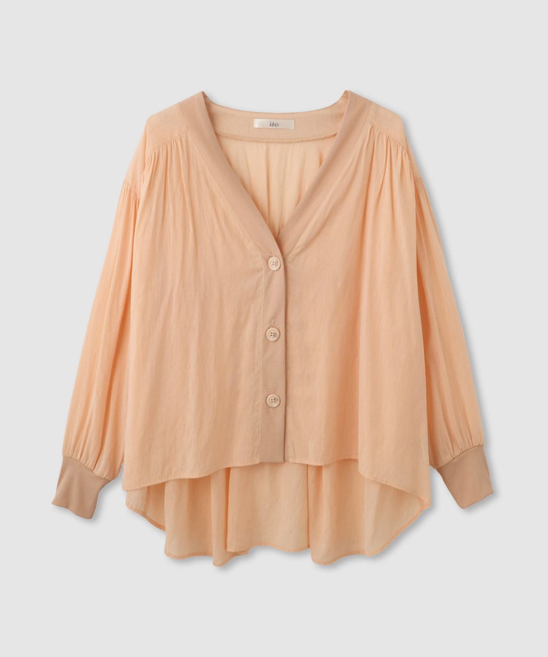 Idnes  シアーシャツカーディガン レディース商品画像-16