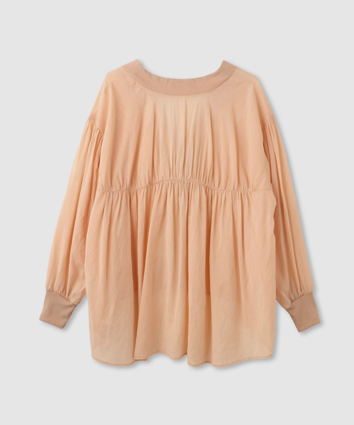 Idnes シアーシャツカーディガン レディース