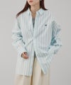 BEVERLY HILLS POLO CLUB  ロング丈コットンシャツ レディース商品サムネイル-2