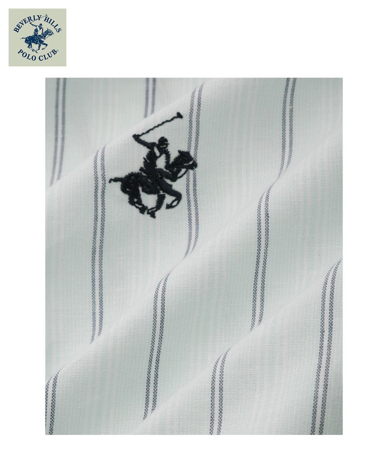 BEVERLY HILLS POLO CLUB ロング丈コットンシャツ レディース商品画像-9
