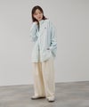 BEVERLY HILLS POLO CLUB ロング丈コットンシャツ レディース商品サムネイル-11