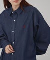 BEVERLY HILLS POLO CLUB  ロング丈コットンシャツ レディース商品サムネイル-15