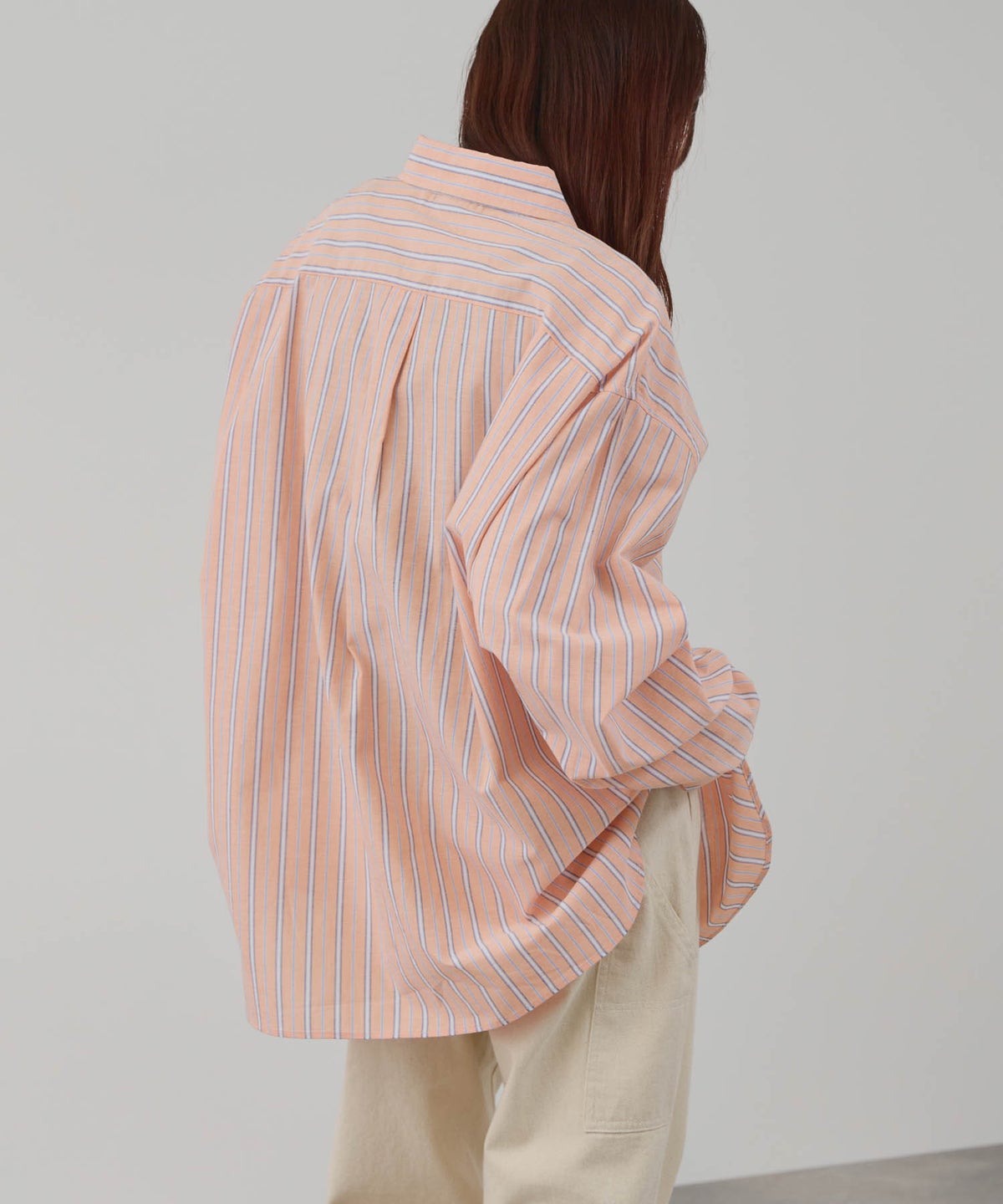 BEVERLY HILLS POLO CLUB ロング丈コットンシャツ レディース