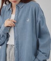 BEVERLY HILLS POLO CLUB  ロング丈コットンシャツ レディース商品サムネイル-21