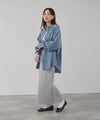 BEVERLY HILLS POLO CLUB ロング丈コットンシャツ レディース商品サムネイル-22