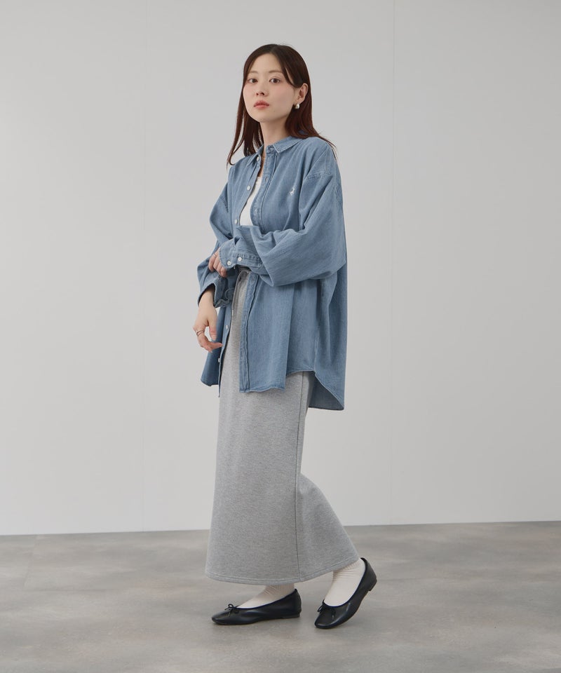 BEVERLY HILLS POLO CLUB ロング丈コットンシャツ レディース商品画像-22