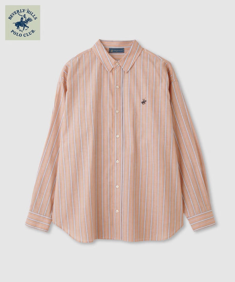 BEVERLY HILLS POLO CLUB  ロング丈コットンシャツ レディース商品画像-30