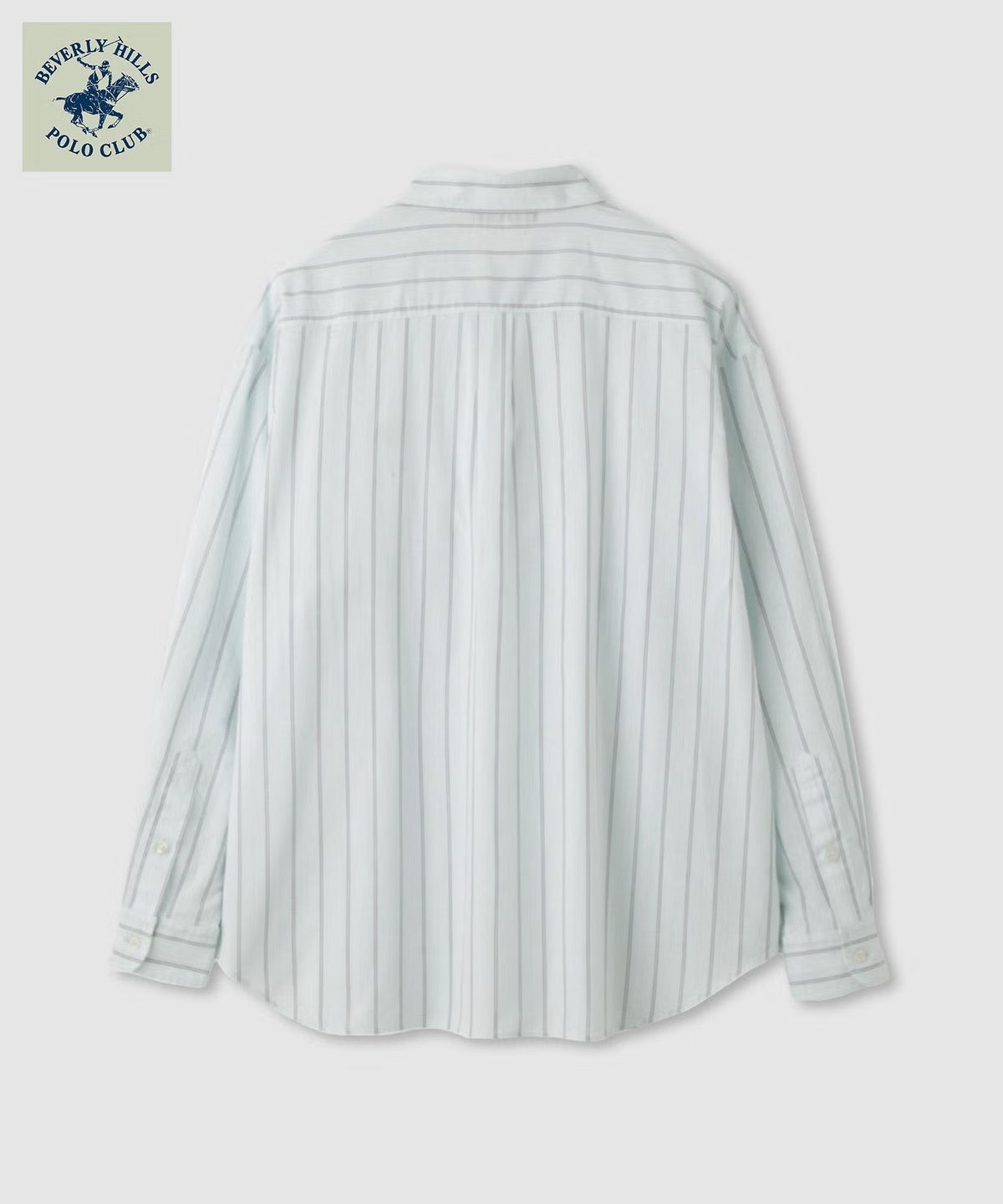 BEVERLY HILLS POLO CLUB ロング丈コットンシャツ レディース