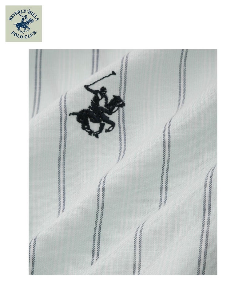 BEVERLY HILLS POLO CLUB ロング丈コットンシャツ レディース商品画像-36