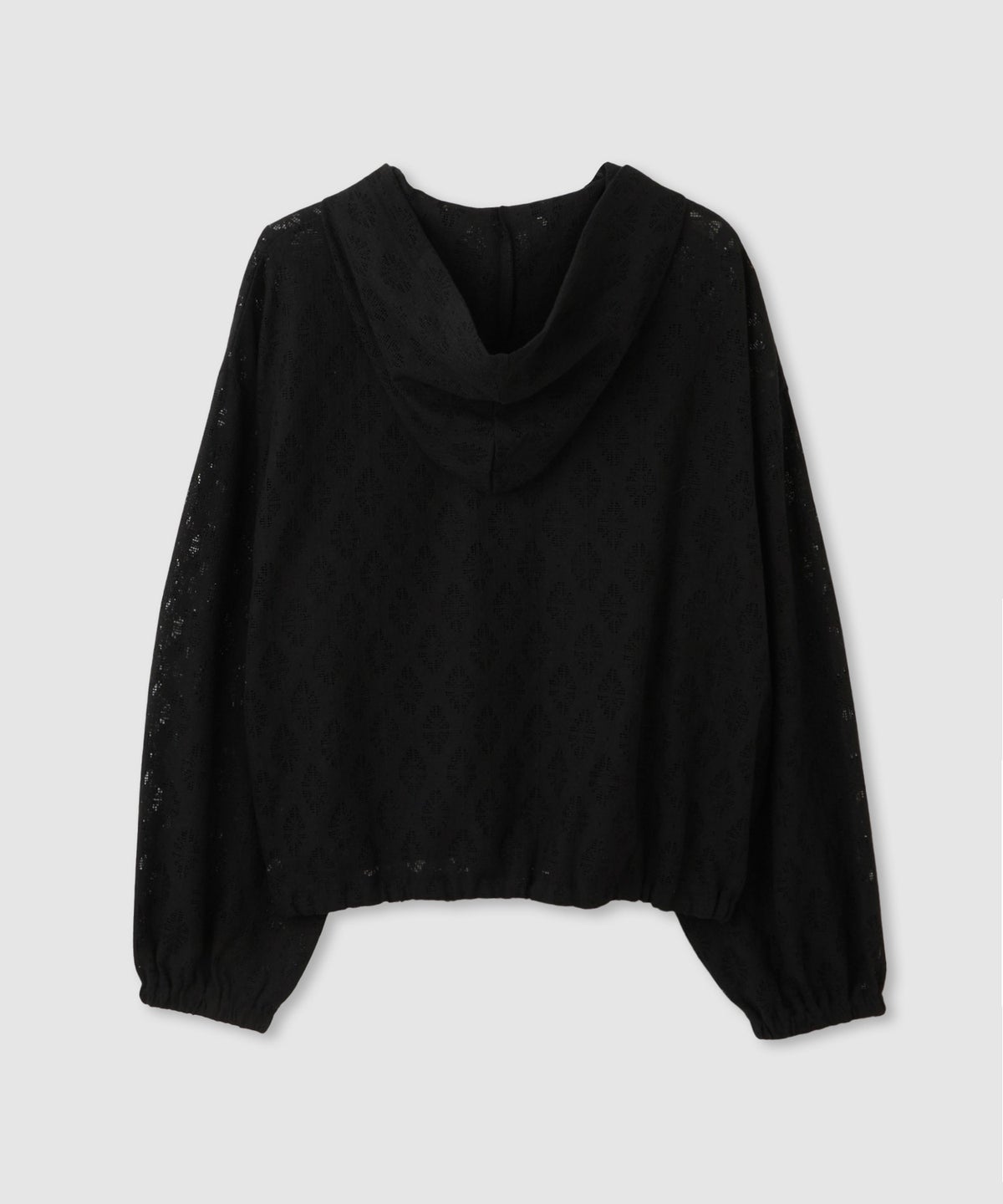 Idnes レースフードブラウス レディース