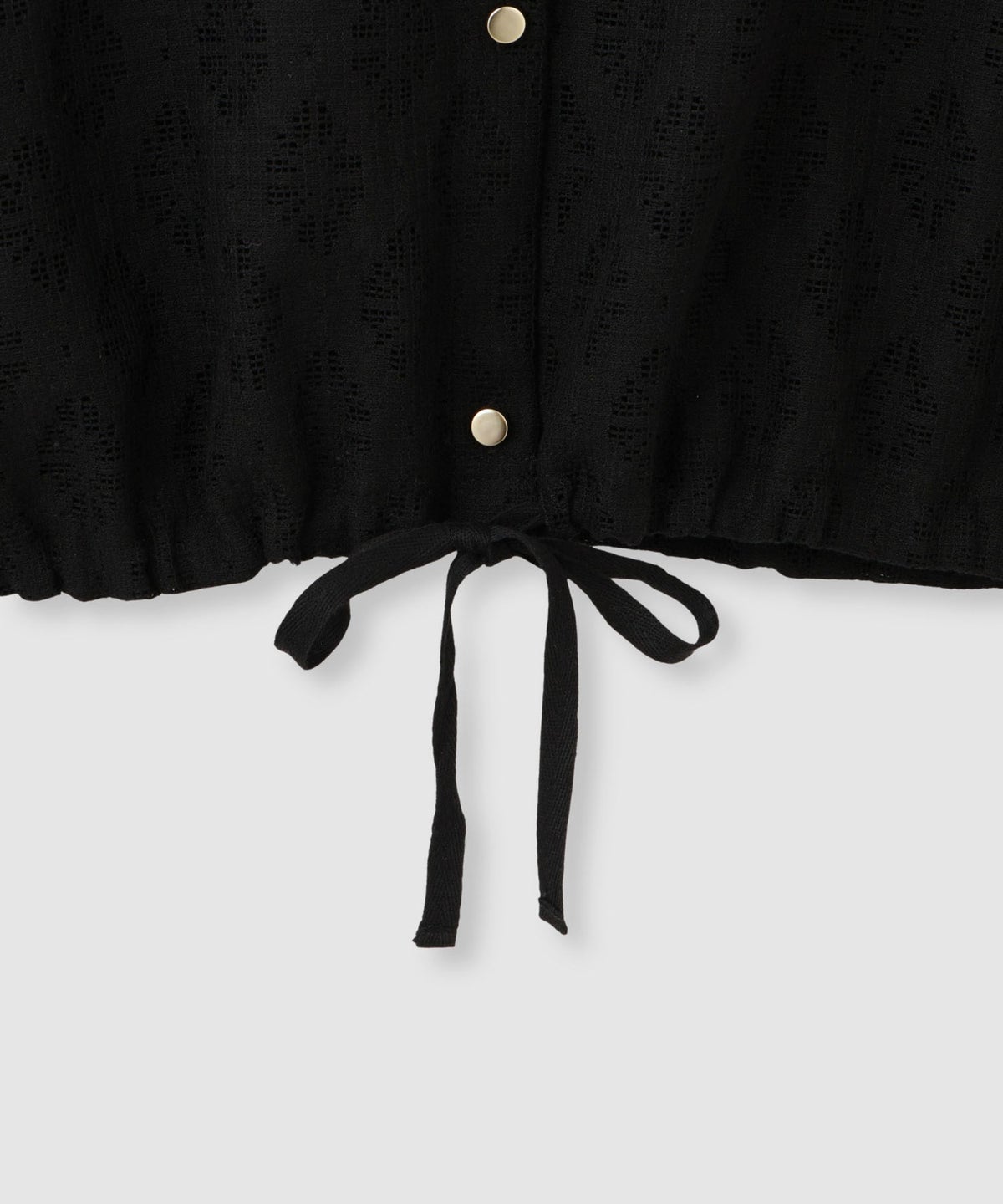 Idnes レースフードブラウス レディース