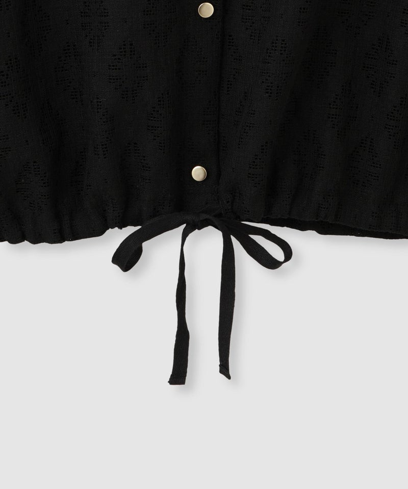 Idnes レースフードブラウス レディース商品画像-21