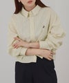 BEVERLY HILLS POLO CLUB ショート丈コットン長袖シャツ ワンポイント刺繍 レディース商品サムネイル-19