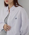 BEVERLY HILLS POLO CLUB ショート丈コットン長袖シャツ ワンポイント刺繍 レディース商品サムネイル-25