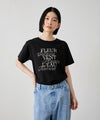 Idnes  FLEUR ロゴTシャツ レディース メール便 対応商品商品サムネイル-2