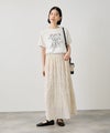 Idnes  FLEUR ロゴTシャツ レディース メール便 対応商品商品サムネイル-7