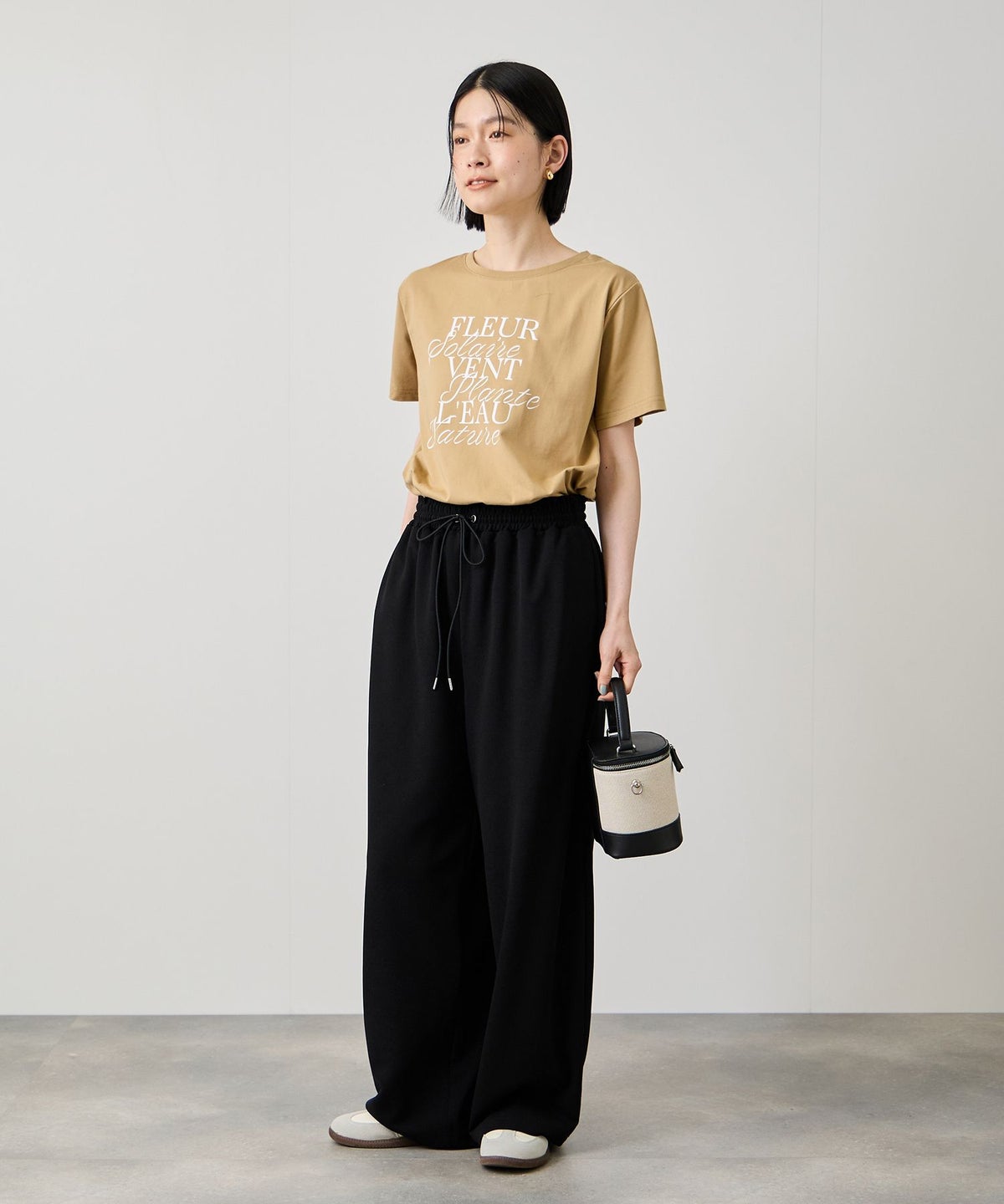 Idnes FLEUR ロゴTシャツ レディース メール便 対応商品