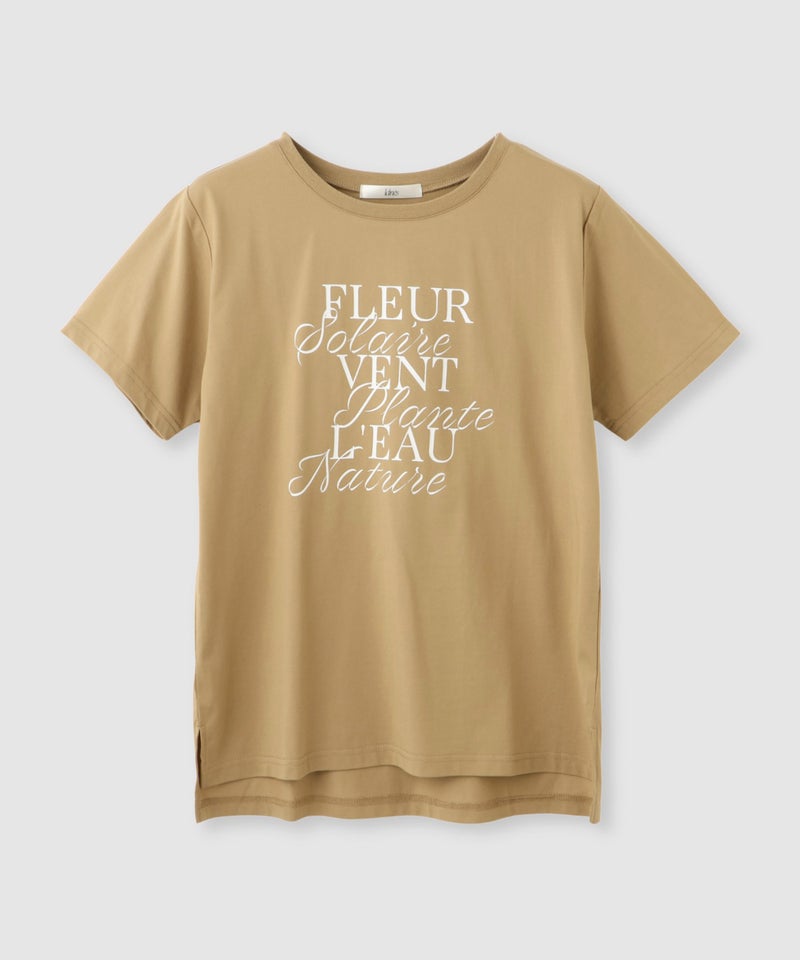 Idnes FLEUR ロゴTシャツ レディース メール便 対応商品商品画像-17