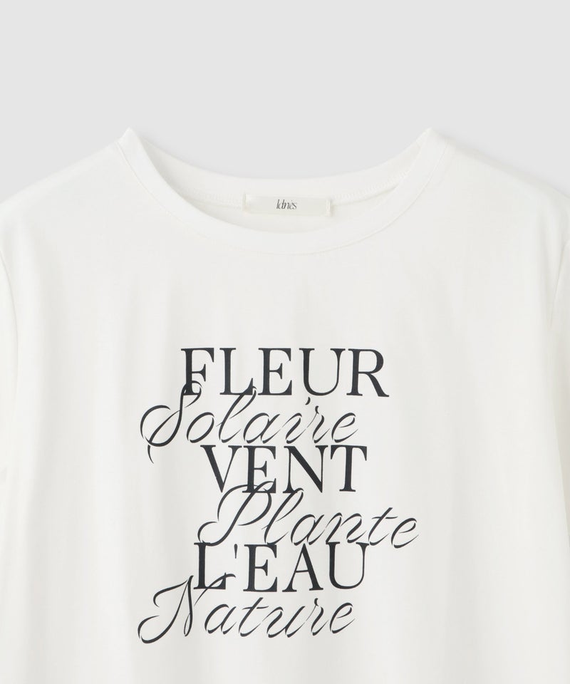 Idnes  FLEUR ロゴTシャツ レディース メール便 対応商品商品画像-19