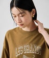Idnes  ミニ裏毛 フロントプリント 5分袖Tシャツ レディース メール便 対応商品商品サムネイル-10