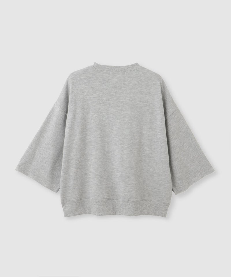 Idnes  ミニ裏毛 フロントプリント 5分袖Tシャツ レディース メール便 対応商品商品画像-19