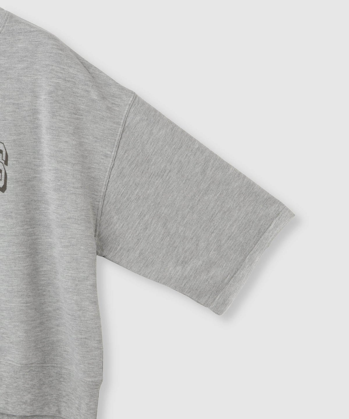 Idnes ミニ裏毛 フロントプリント 5分袖Tシャツ レディース メール便 対応商品