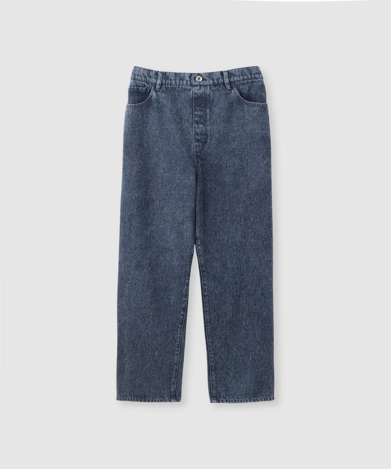 Idnes デニムイージーカーブパンツ レディース商品画像-10