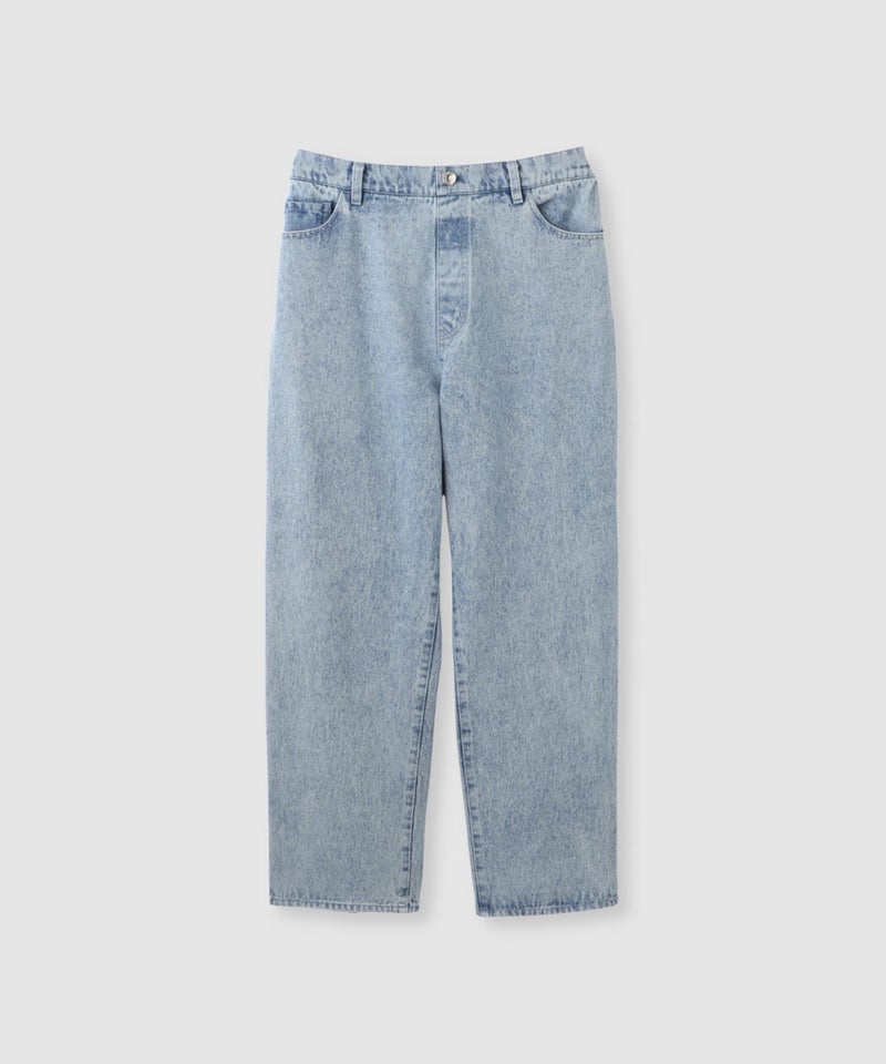 Idnes  デニムイージーカーブパンツ レディース商品画像-11