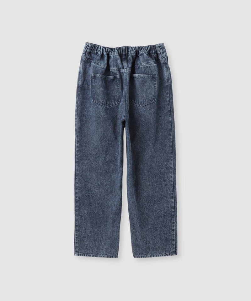 Idnes  デニムイージーカーブパンツ レディース商品画像-12