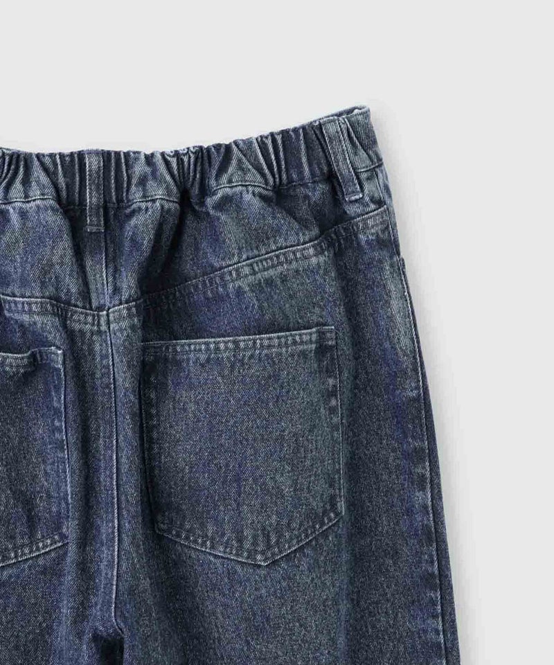 Idnes デニムイージーカーブパンツ レディース商品画像-15