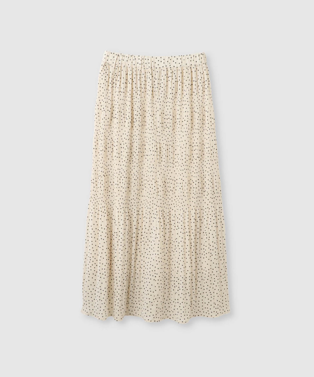 Idnes マジョリカプリーツ フレアスカート レディース