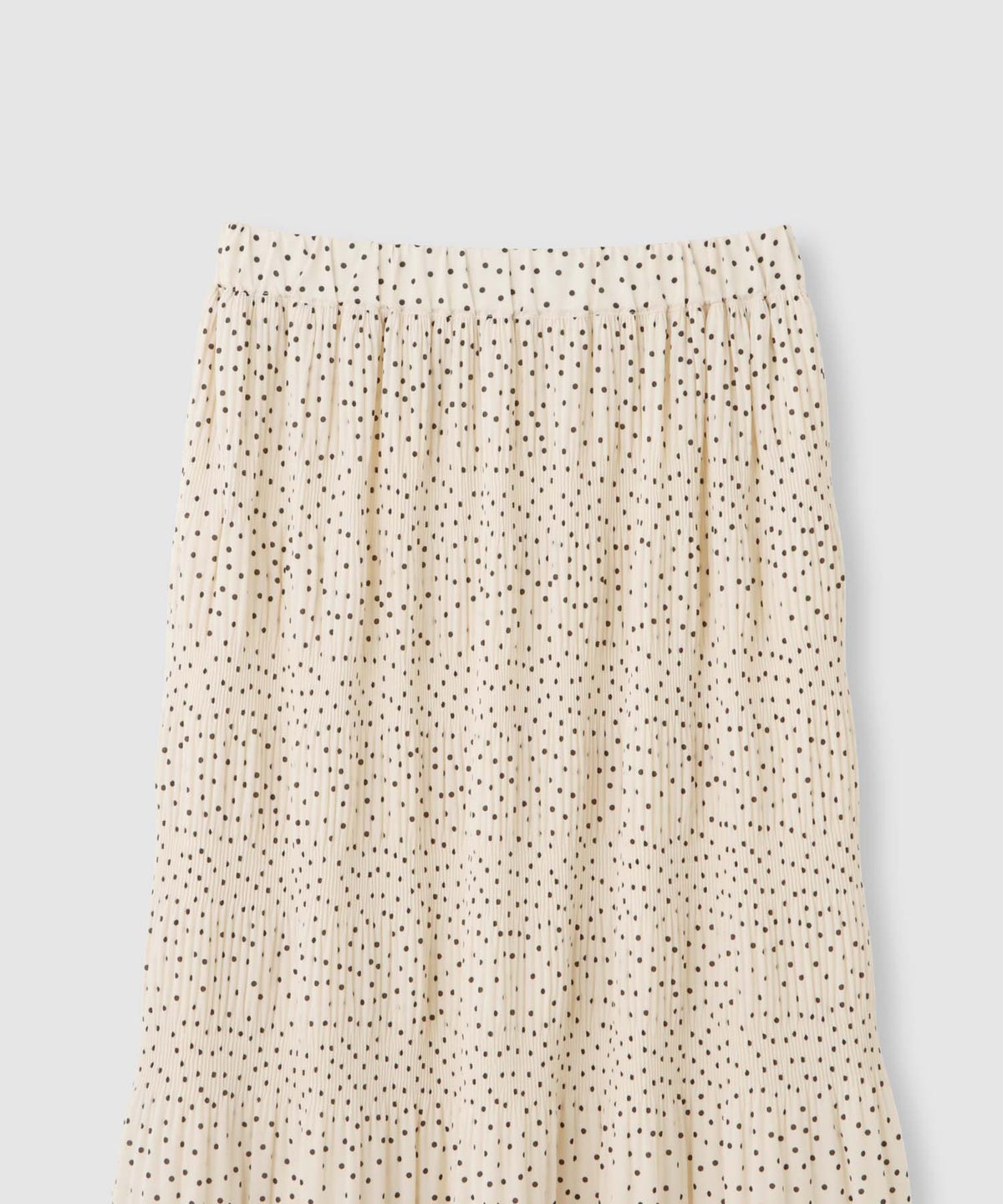 Idnes マジョリカプリーツ フレアスカート レディース