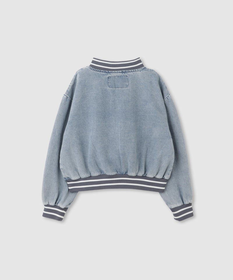 RICH MIX デニムブルゾンジャケット キッズ商品画像-3