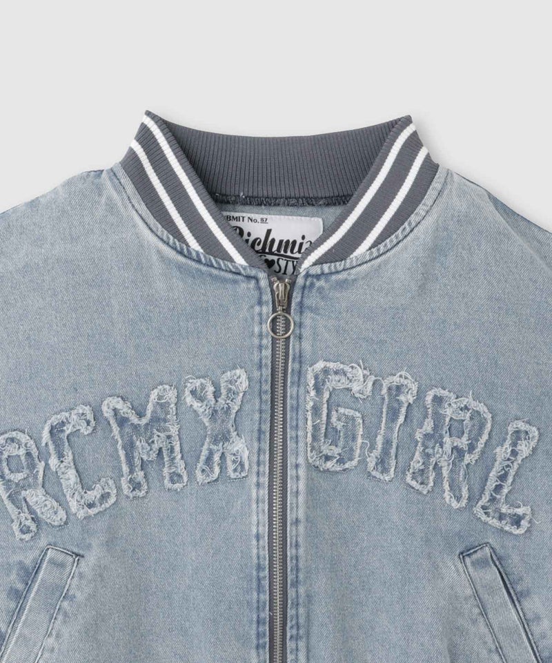 RICH MIX  デニムブルゾンジャケット キッズ商品画像-4