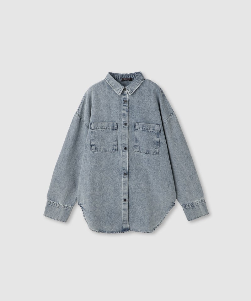 RICH MIX  ルーズシルエットシャツ キッズ商品画像-2