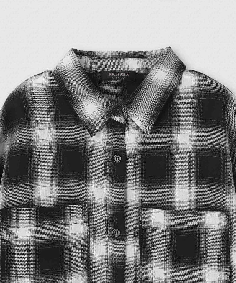 RICH MIX ルーズシルエットシャツ キッズ商品画像-4