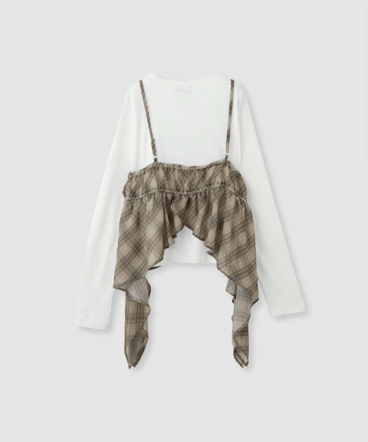 RICH MIX イヘレムキャミソール×ロングTシャツ アンサンブル キッズ メール便 対応商品